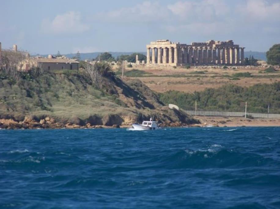 Cala Bianca Villa Castellammare del Golfo Buitenkant foto