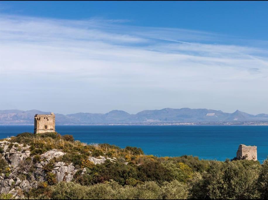 Cala Bianca Villa Castellammare del Golfo Buitenkant foto