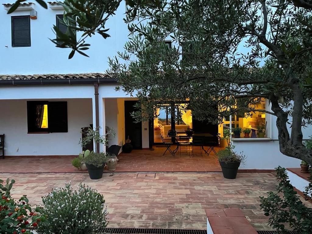 Cala Bianca Villa Castellammare del Golfo Buitenkant foto