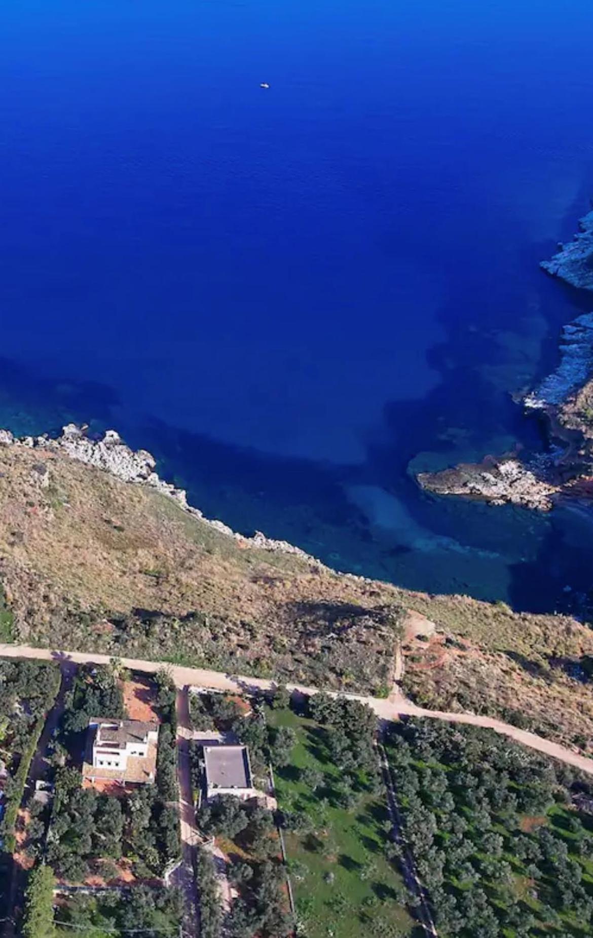 Cala Bianca Villa Castellammare del Golfo Buitenkant foto